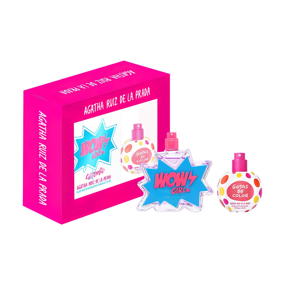 SET WOW GIRL AGATHA RUIZ DE LA PRADA ETD 80 ML